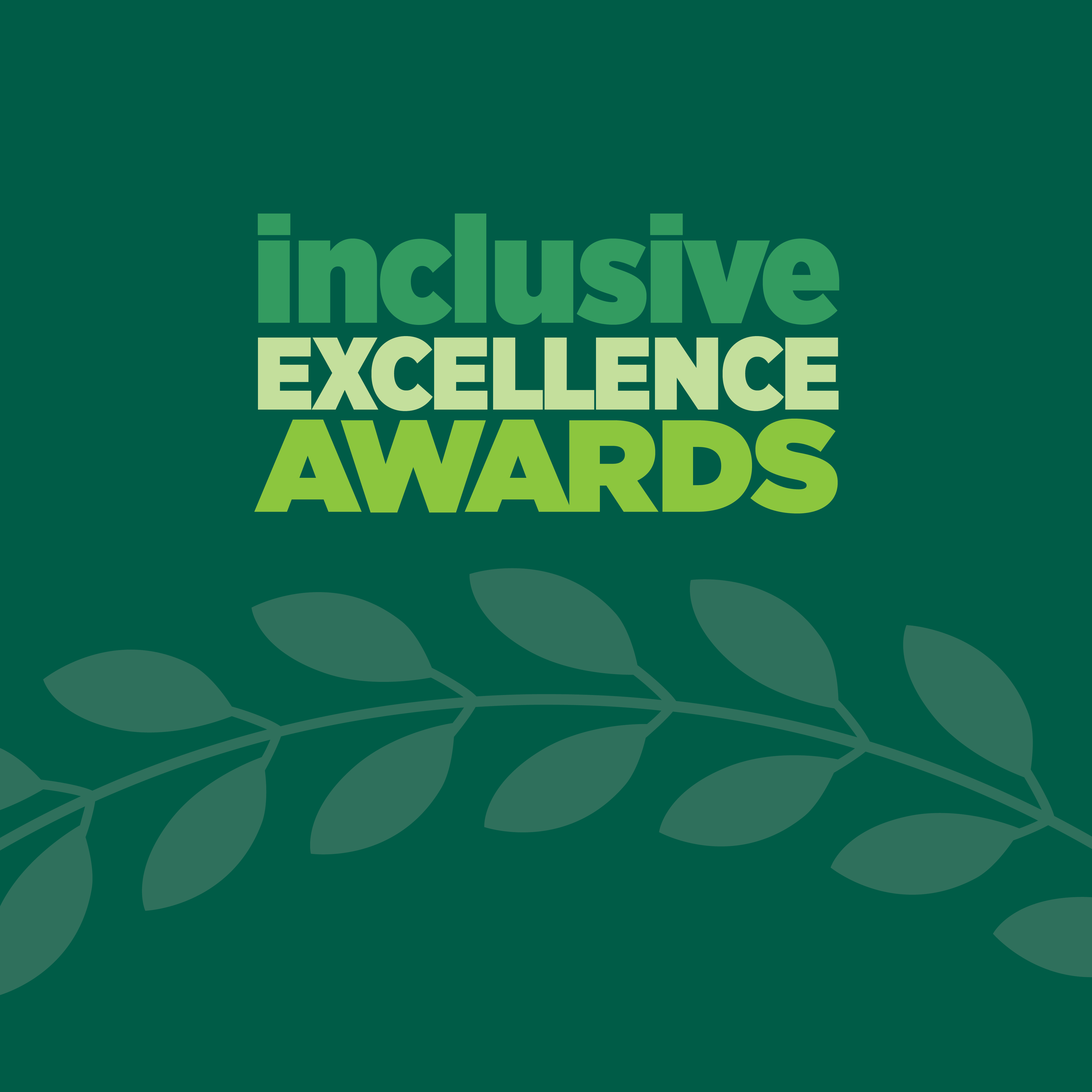 Excellence in Diversity, Equity and Inclusion Awards with Spartan statue in background and the logo of the Office for Institutional Diversity and Inclusion