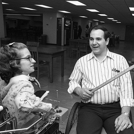 1972: A voice for students with disabilities